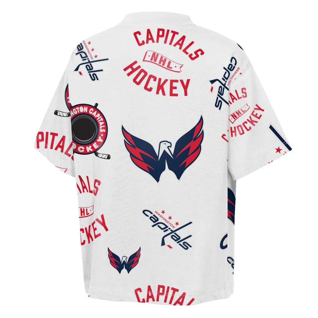 Washington Capitals Outerstuff Youth Unstoppable Elevated T-Shirt