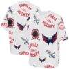 Washington Capitals Outerstuff Youth Unstoppable Elevated T-Shirt - White - Front View