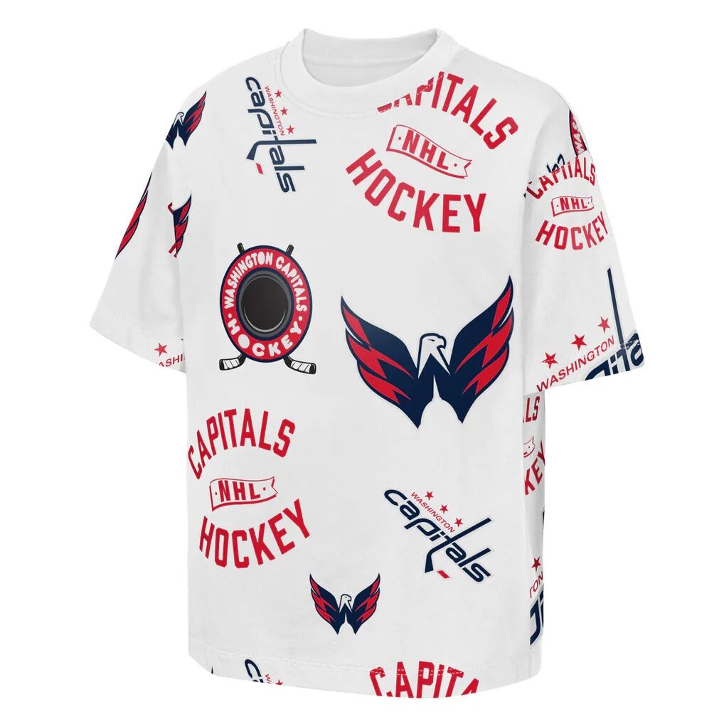 Washington Capitals Outerstuff Youth Unstoppable Elevated T-Shirt
