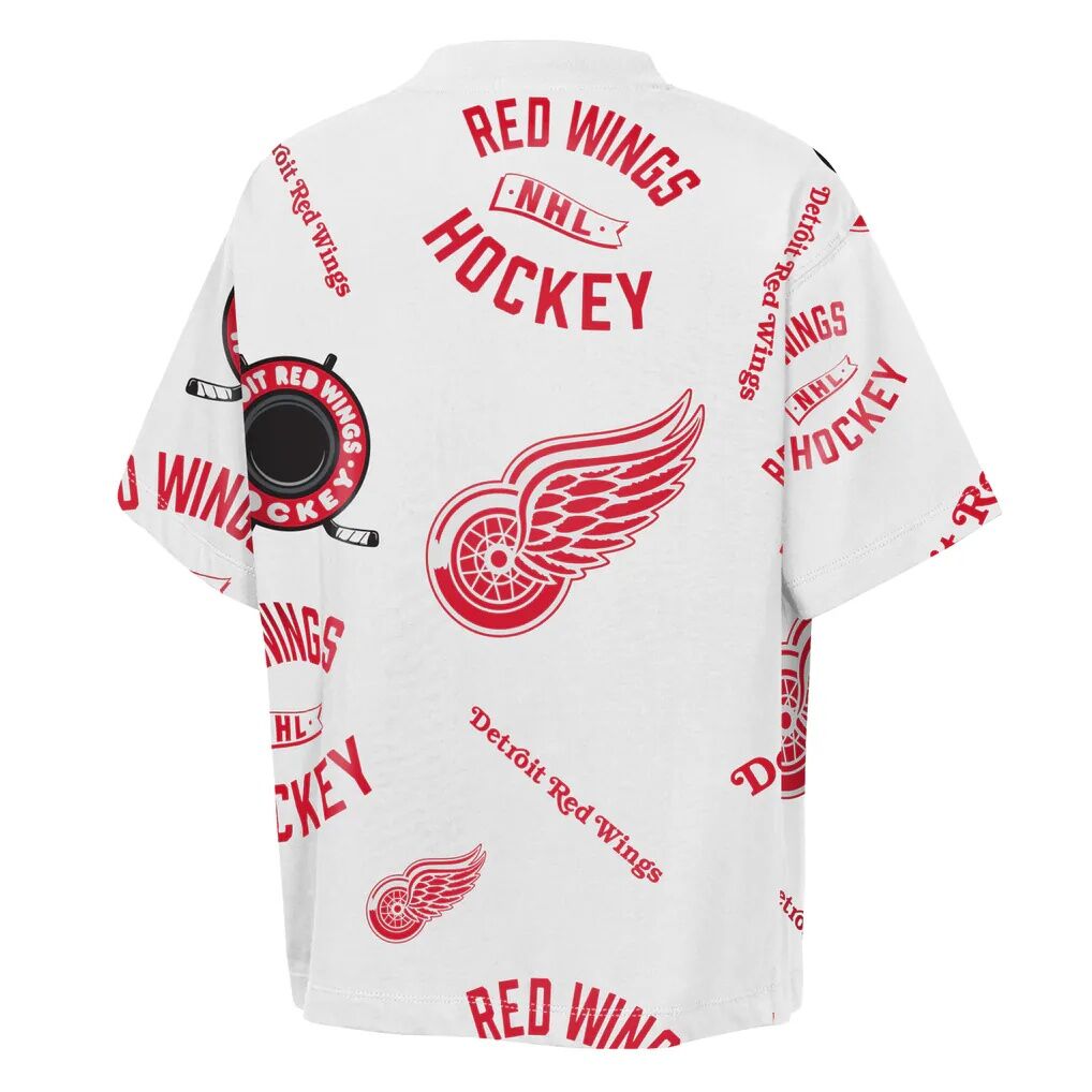 Detroit Red Wings Outerstuff Youth Unstoppable Elevated T-Shirt