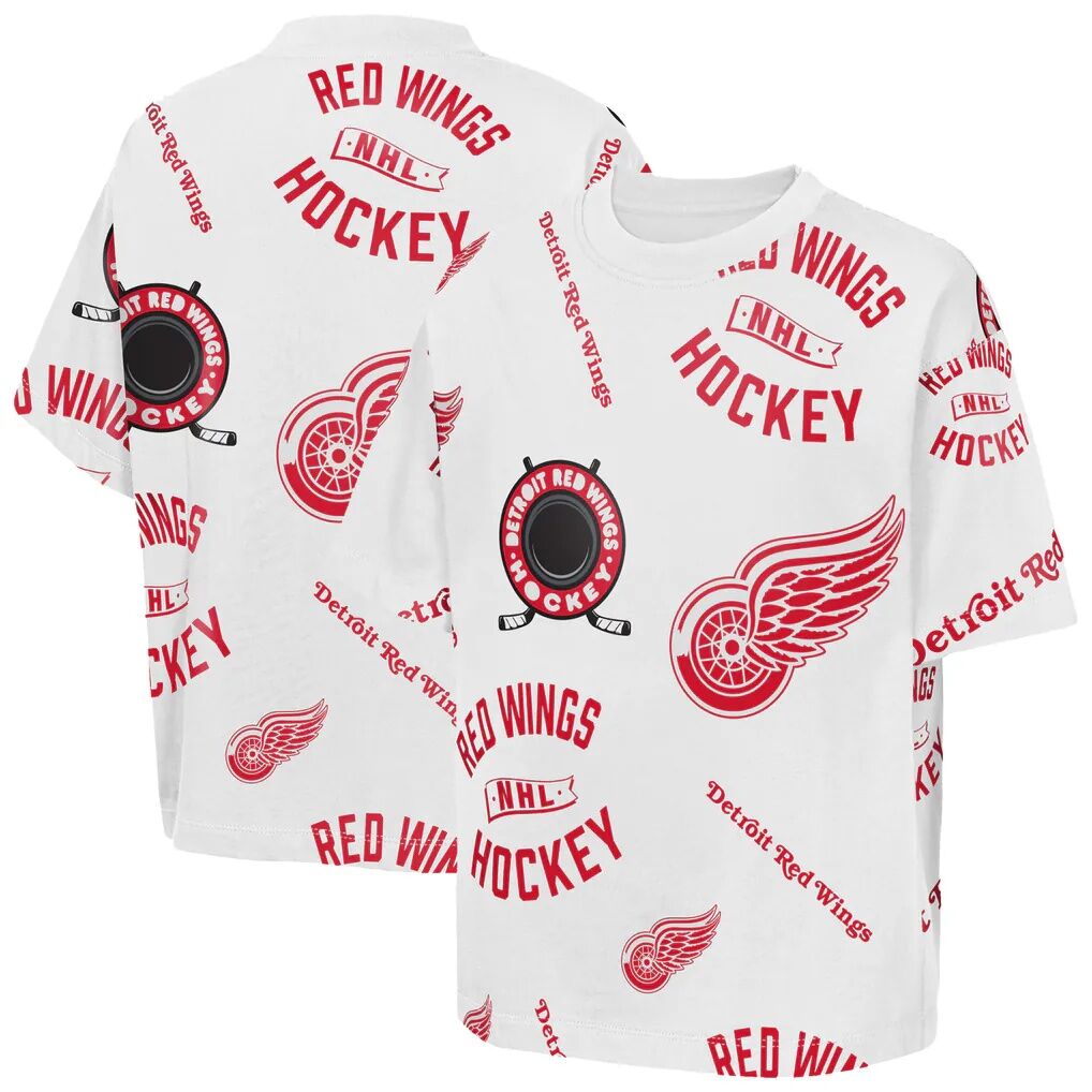 Detroit Red Wings Outerstuff Youth Unstoppable Elevated T-Shirt