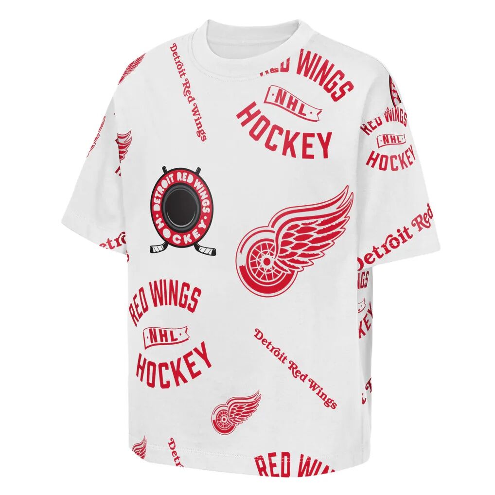 Detroit Red Wings Outerstuff Youth Unstoppable Elevated T-Shirt