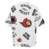 Ottawa Senators Outerstuff Youth Unstoppable Elevated T-Shirt - White - Detail View