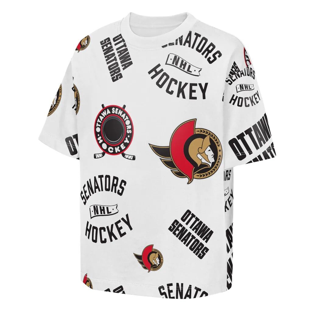 Ottawa Senators Outerstuff Youth Unstoppable Elevated T-Shirt
