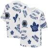 Toronto Maple Leafs Outerstuff Youth Unstoppable Elevated T-Shirt - White - Front View