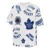 Toronto Maple Leafs Outerstuff Youth Unstoppable Elevated T-Shirt - White - Side View