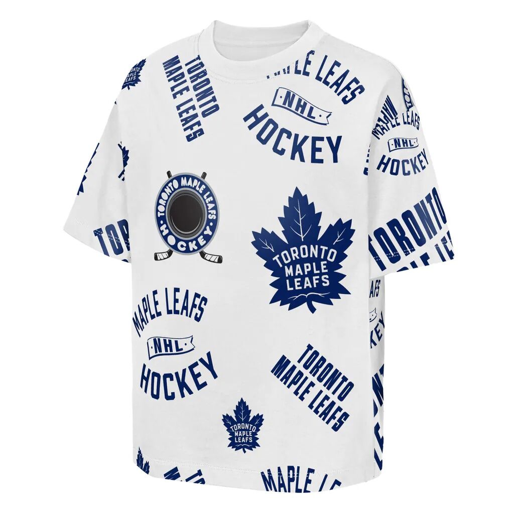 Toronto Maple Leafs Outerstuff Youth Unstoppable Elevated T-Shirt