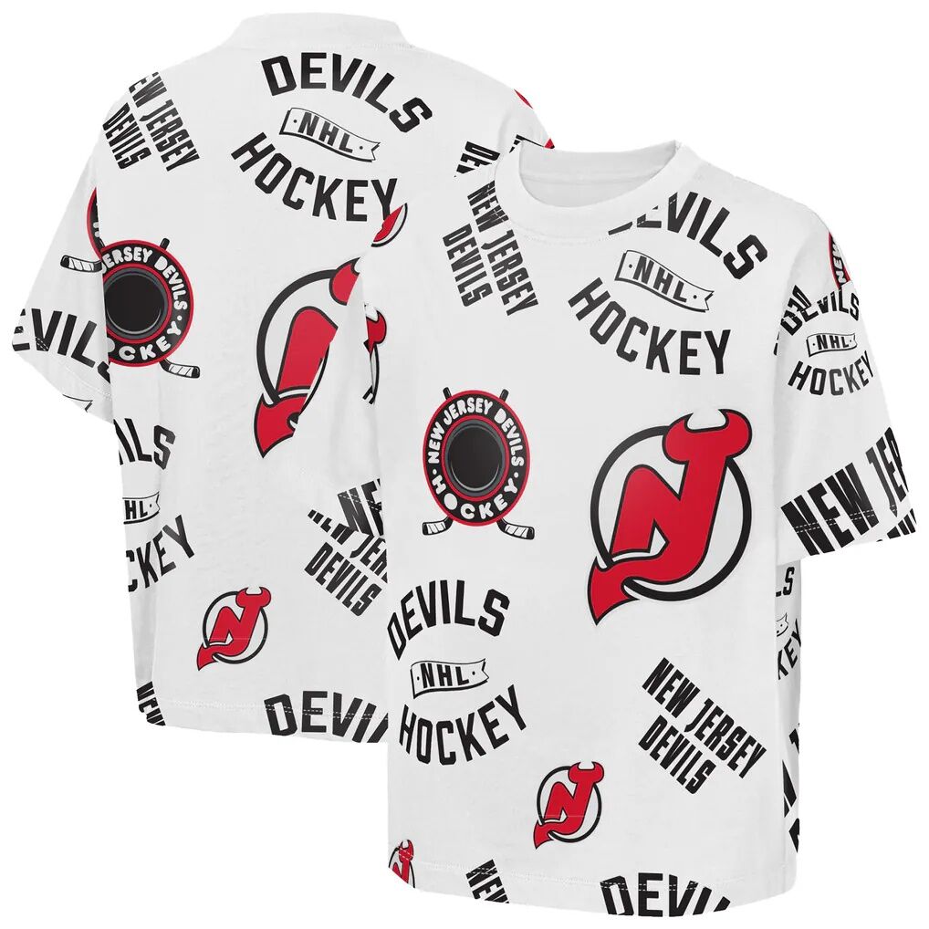 New Jersey Devils Outerstuff Youth Unstoppable Elevated T-Shirt