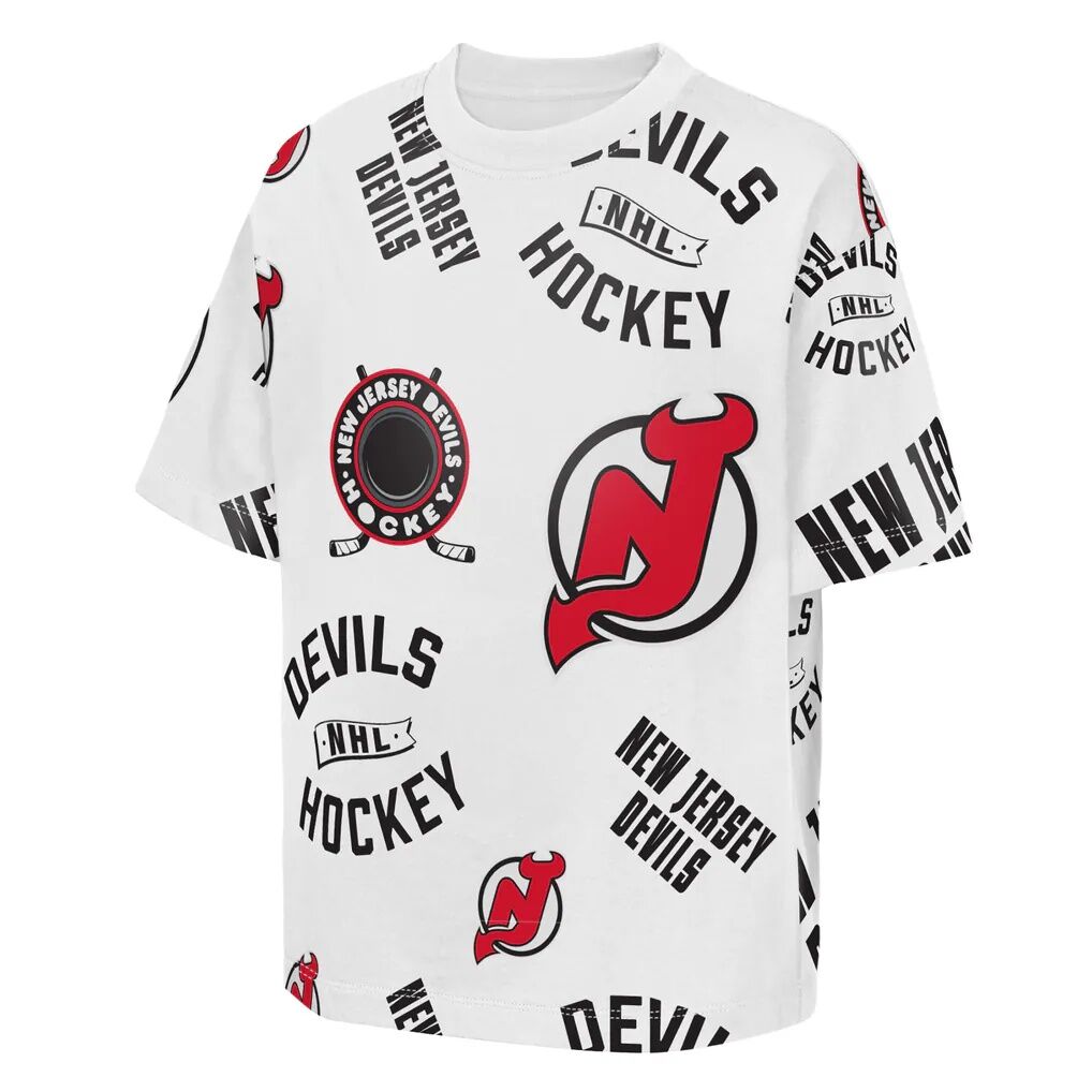 New Jersey Devils Outerstuff Youth Unstoppable Elevated T-Shirt