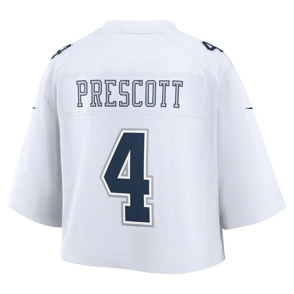 Dak Prescott Dallas Cowboys Nike Women's Cropped Fashion Game Jersey
