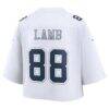 CeeDee Lamb Dallas Cowboys Nike Women's Cropped Fashion Game Jersey - White - Detail View