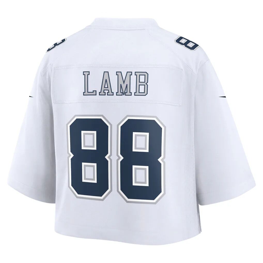 CeeDee Lamb Dallas Cowboys Nike Women's Cropped Fashion Game Jersey