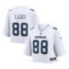 CeeDee Lamb Dallas Cowboys Nike Women's Cropped Fashion Game Jersey - White - Front View