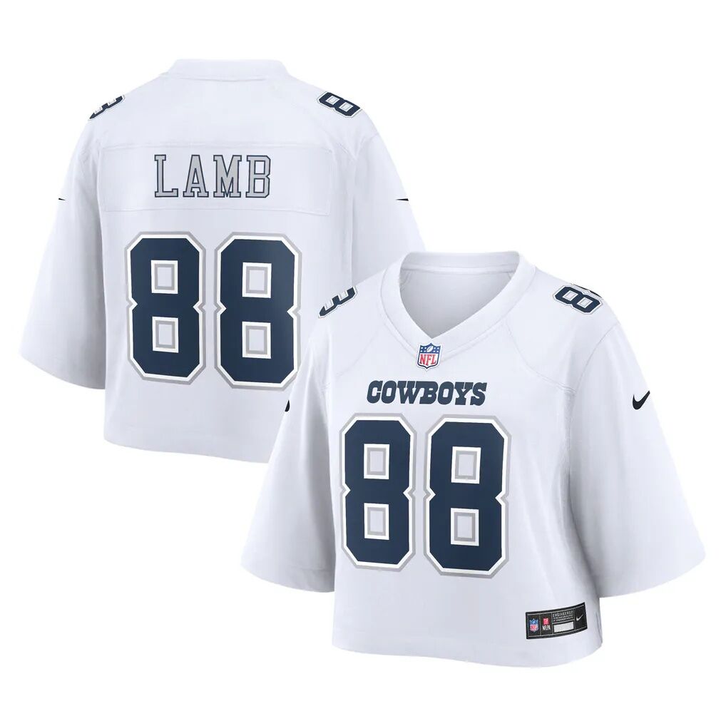 CeeDee Lamb Dallas Cowboys Nike Women's Cropped Fashion Game Jersey