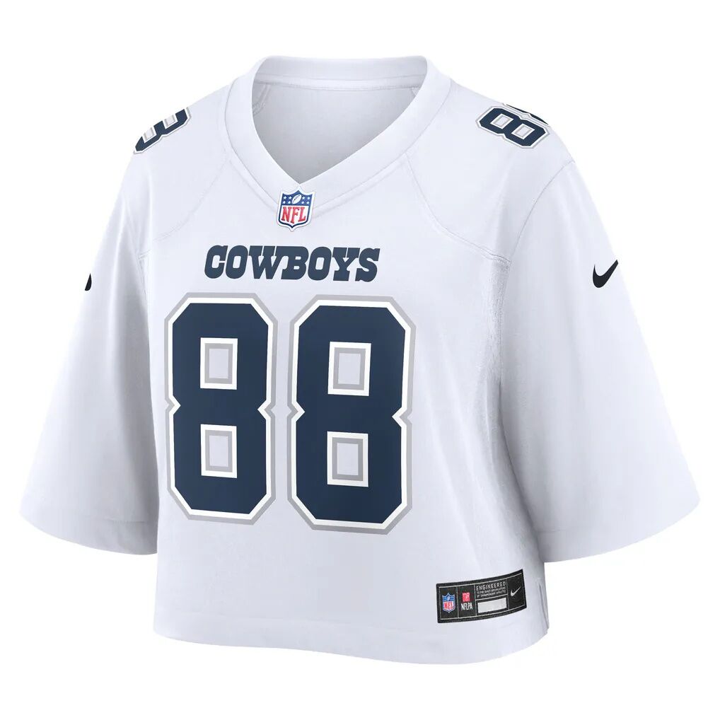 CeeDee Lamb Dallas Cowboys Nike Women's Cropped Fashion Game Jersey