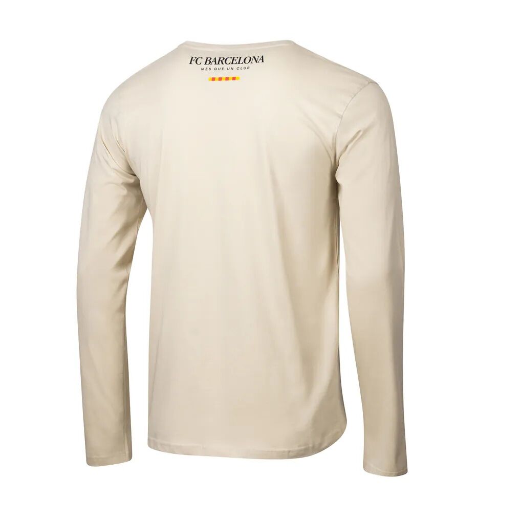 Barcelona Sport Design Sweden Daily Relaxed Long Sleeve T-Shirt - Tan