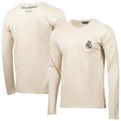 Real Madrid Sport Design Sweden Daily Relaxed Long Sleeve T-Shirt - - Front View