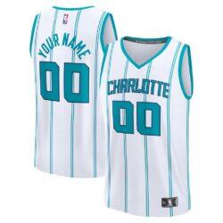 Charlotte Hornets Fashion7 Youth Fast Break Custom Jersey - Association Edition