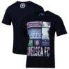 Chelsea Sport Design Sweden Youth Landmark Relaxed T-Shirt - Navy - Front View