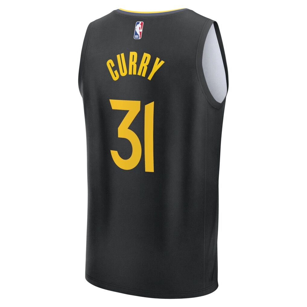 Seth Curry Golden State Warriors Fashion7 Fast Break Replica Player Jersey - Statement Edition
