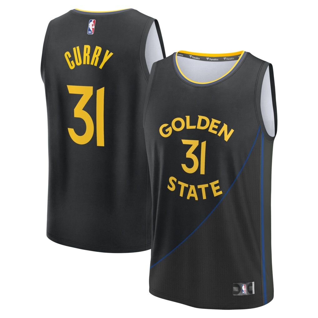 Seth Curry Golden State Warriors Fashion7 Fast Break Replica Player Jersey - Statement Edition
