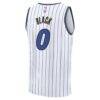 Anthony Black Orlando Magic Fashion7 Fast Break Replica Player Jersey - White - Detail View