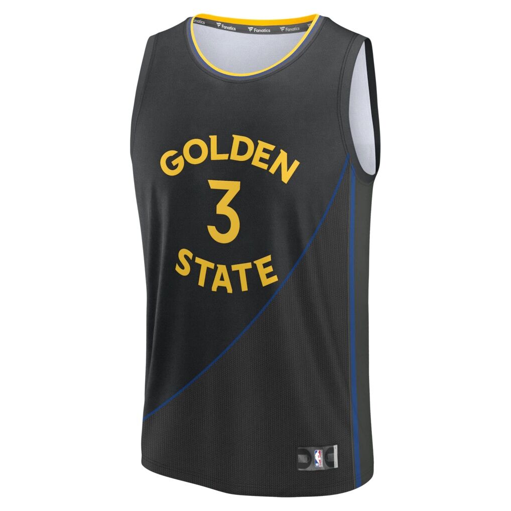 Will Richard Golden State Warriors Fashion7 Fast Break Replica Player Jersey - Statement Edition