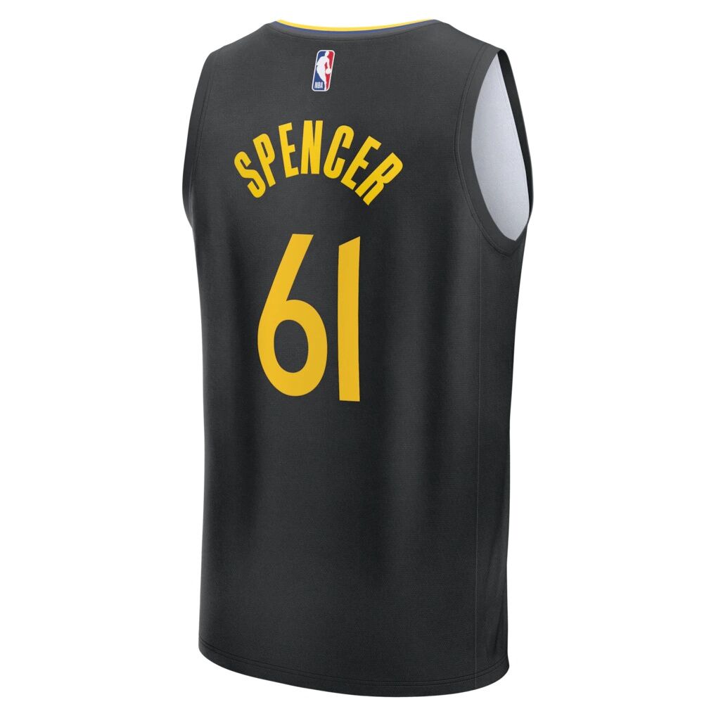 Pat Spencer Golden State Warriors Fashion7 Fast Break Replica Player Jersey - Statement Edition