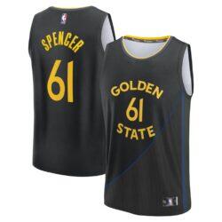 Pat Spencer Golden State Warriors Fashion7 Fast Break Replica Player Jersey - Statement Edition