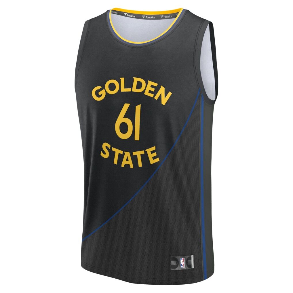 Pat Spencer Golden State Warriors Fashion7 Fast Break Replica Player Jersey - Statement Edition