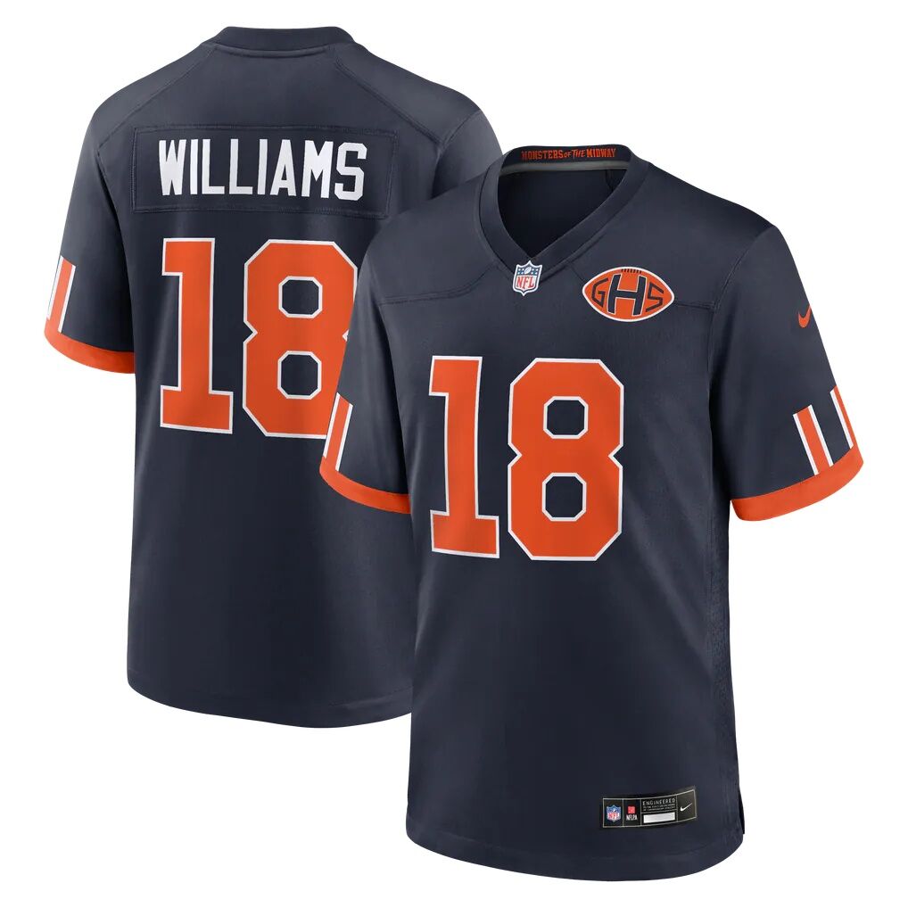 Caleb Williams Chicago Bears Nike 2026 Rivalries Collection Game Jersey