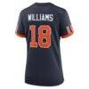 Caleb Williams Chicago Bears Nike Women's 2026 Rivalries Collection Game Jersey - Navy - Detail View