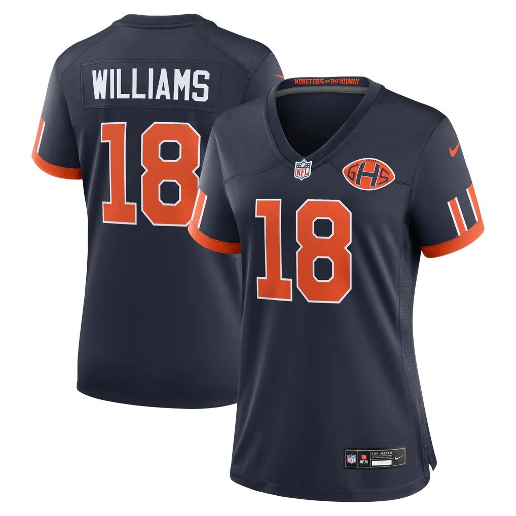 Caleb Williams Chicago Bears Nike Women's 2026 Rivalries Collection Game Jersey