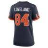Colston Loveland Chicago Bears Nike Women's 2026 Rivalries Collection Game Jersey - Navy - Detail View
