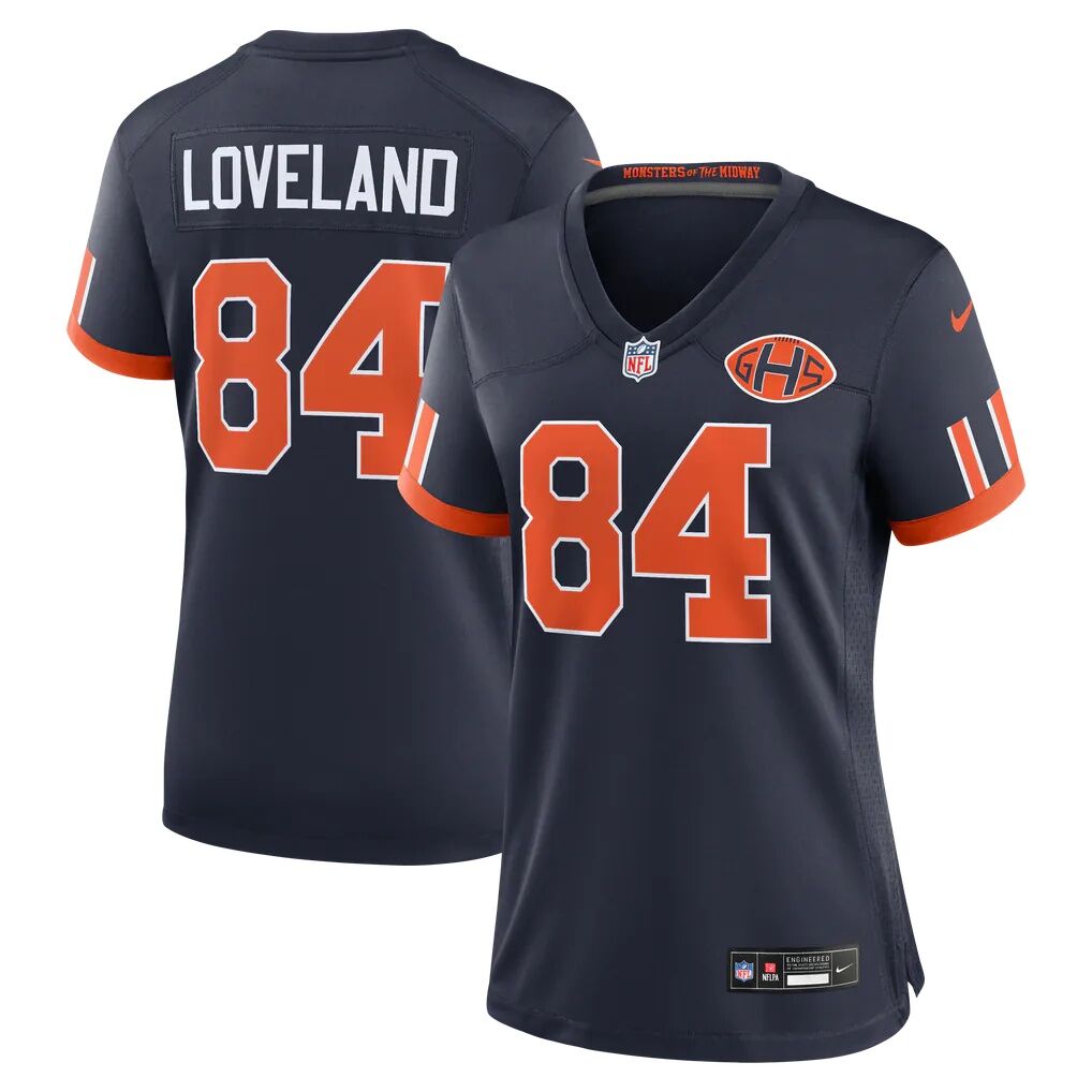 Colston Loveland Chicago Bears Nike Women's 2026 Rivalries Collection Game Jersey
