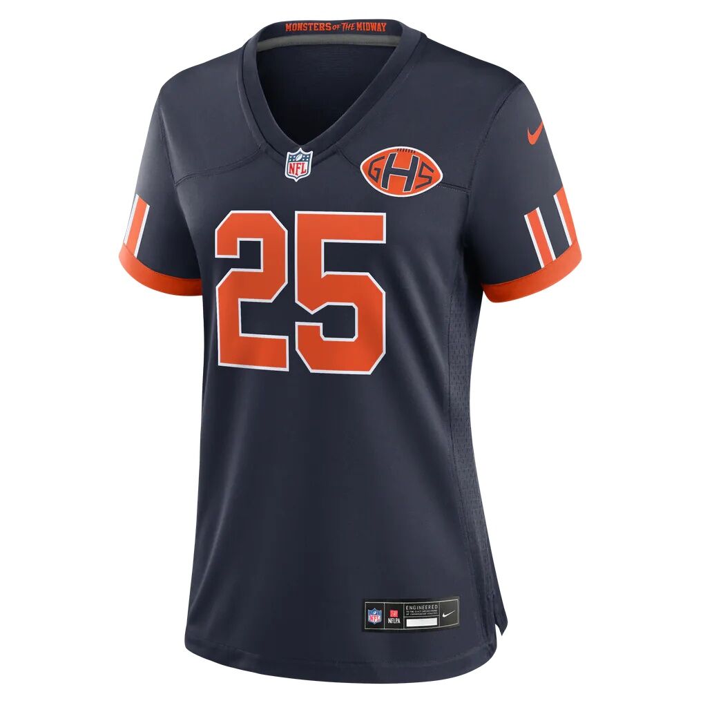 Kyle Monangai Chicago Bears Nike Women's 2026 Rivalries Collection Game Jersey