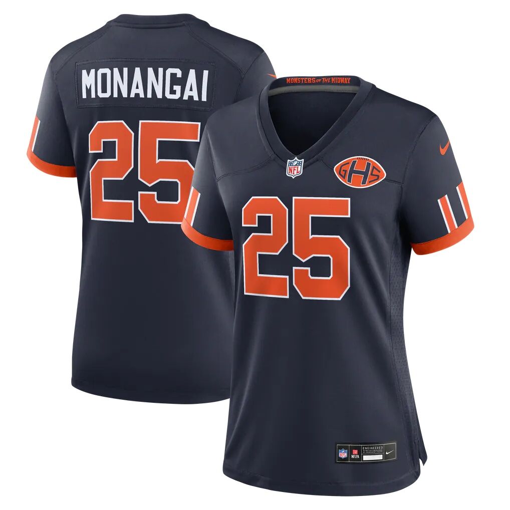 Kyle Monangai Chicago Bears Nike Women's 2026 Rivalries Collection Game Jersey