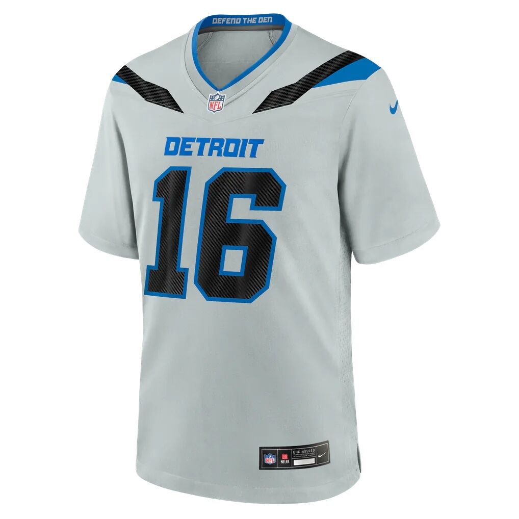 Jared Goff Detroit Lions Nike 2026 Rivalries Collection Game Jersey