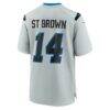 Amon-Ra St. Brown Detroit Lions Nike 2026 Rivalries Collection Game Jersey - Silver - Alt2