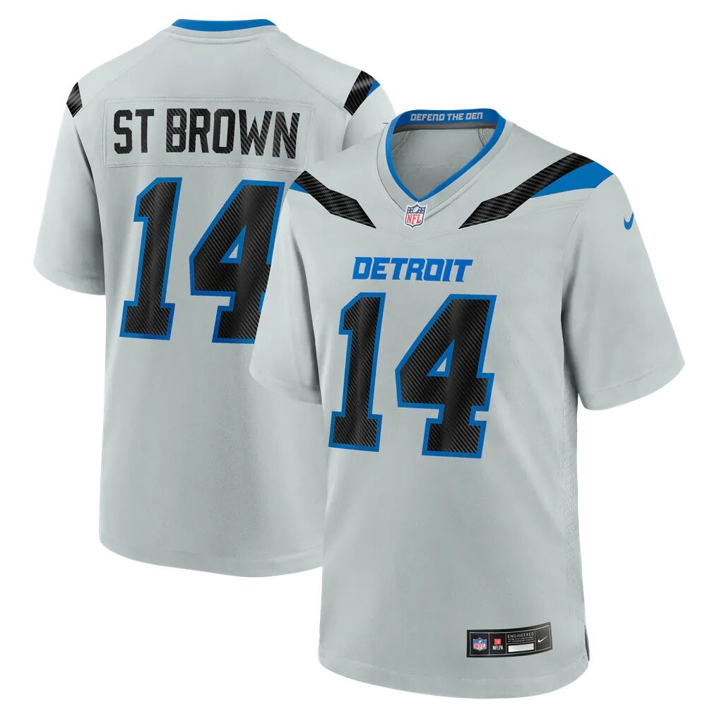 Amon-Ra St. Brown Detroit Lions Nike 2026 Rivalries Collection Game Jersey