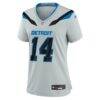 Amon-Ra St. Brown Detroit Lions Nike Women's 2026 Rivalries Collection Game Jersey - Silver - Alt1