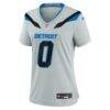 Jahmyr Gibbs Detroit Lions Nike Women's 2026 Rivalries Collection Game Jersey - Silver - Alt1