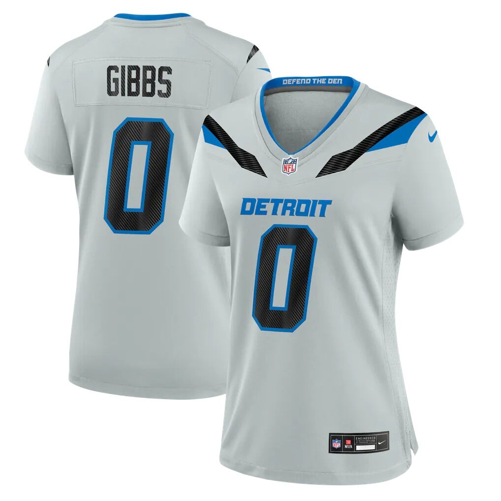 Jahmyr Gibbs Detroit Lions Nike Women's 2026 Rivalries Collection Game Jersey