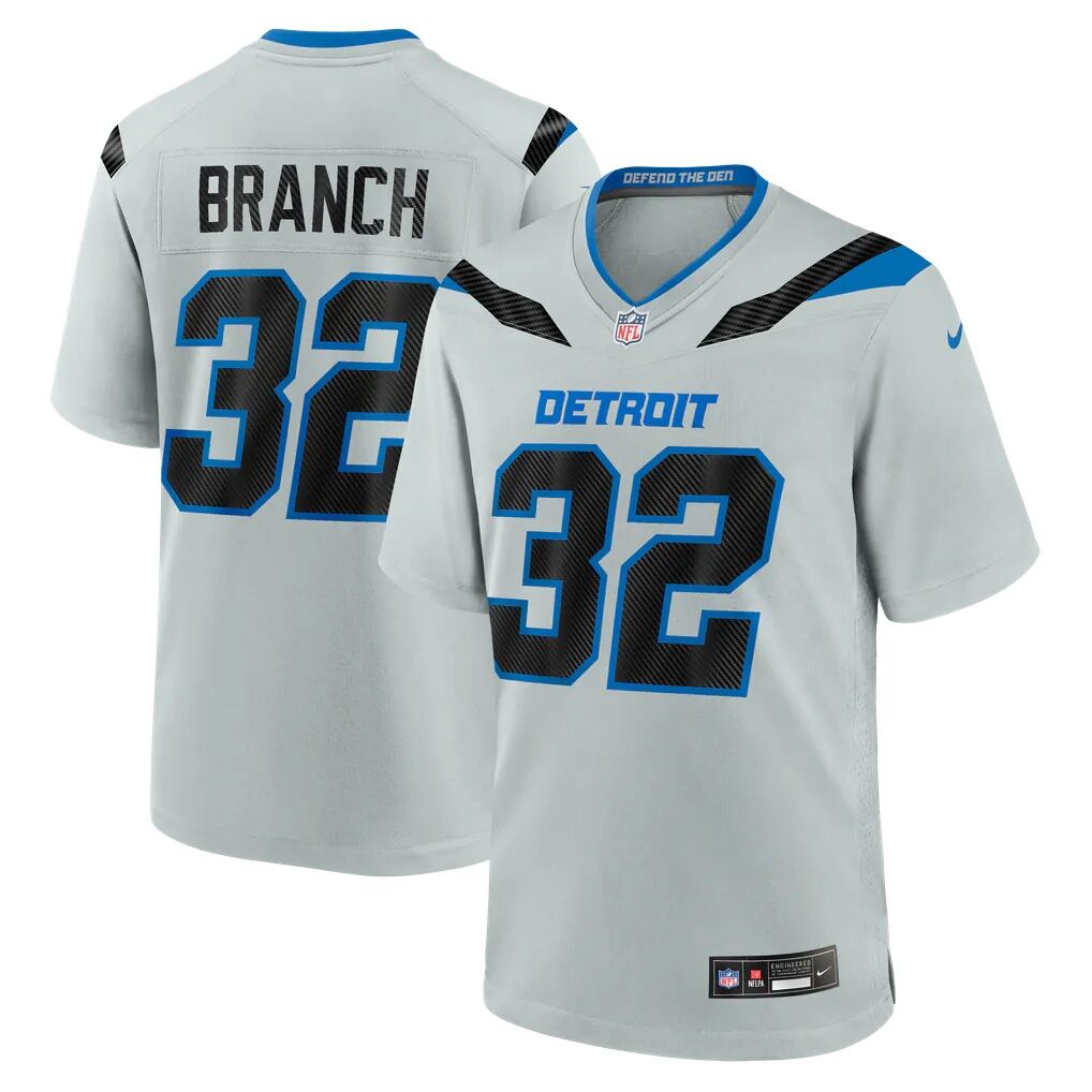Brian Branch Detroit Lions Nike 2026 Rivalries Collection Game Jersey