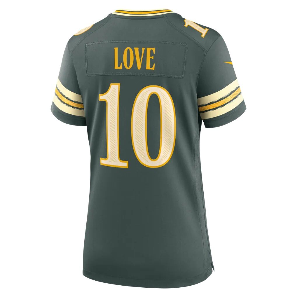 Jordan Love Green Bay Packers Nike Women's 2026 Rivalries Collection Game Jersey