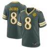 Josh Jacobs Green Bay Packers Nike 2026 Rivalries Collection Game Jersey - Green - Front View