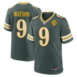 Christian Watson Green Bay Packers Nike 2026 Rivalries Collection Game Jersey - Green - Front View