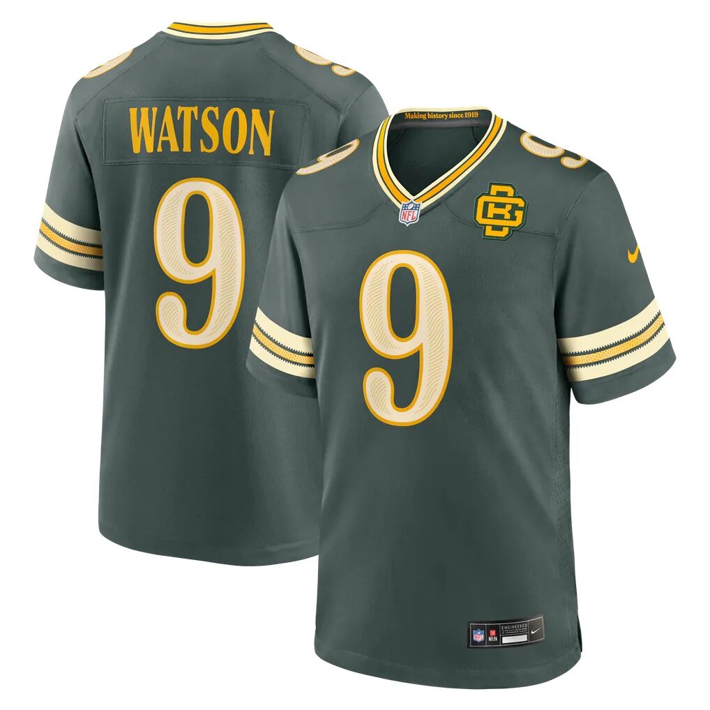 Christian Watson Green Bay Packers Nike 2026 Rivalries Collection Game Jersey