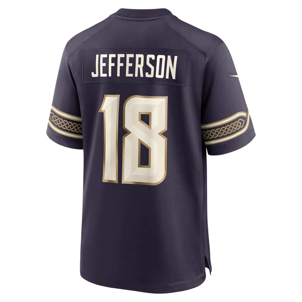 Justin Jefferson Minnesota Vikings Nike 2026 Rivalries Collection Game Jersey