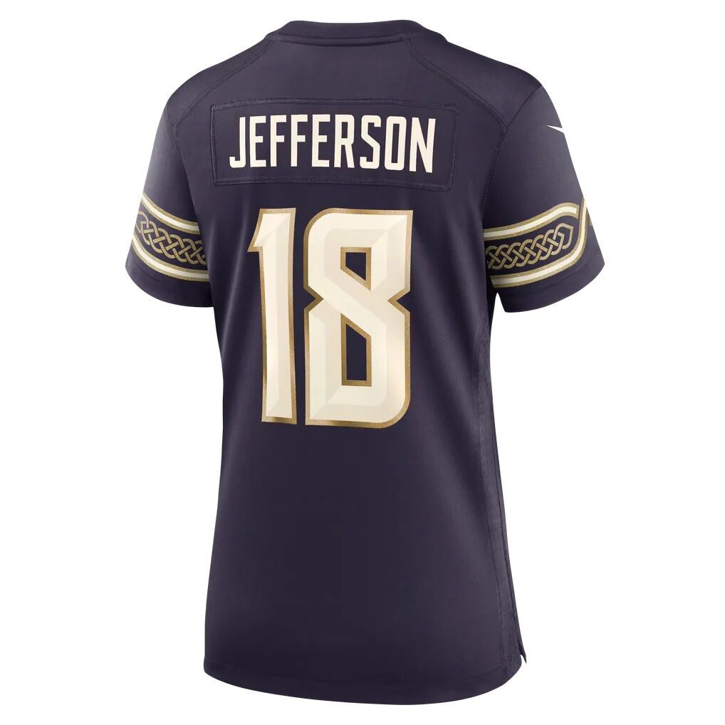 Justin Jefferson Minnesota Vikings Nike Women's 2026 Rivalries Collection Game Jersey
